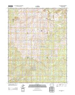 Black Forest 2013 topographic map thumbnail