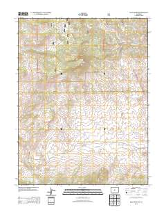 Black Mountain 2013 topographic map thumbnail