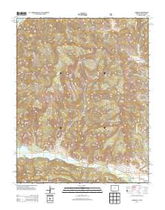 Carracas 2013 topographic map thumbnail