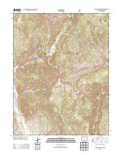 Cement Mountain 2013 topographic map thumbnail