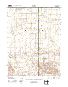 Amherst SE 2013 topographic map thumbnail