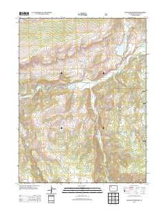 Big Beaver Reservoir 2013 topographic map thumbnail