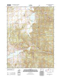 Blacktail Mountain 2013 topographic map thumbnail
