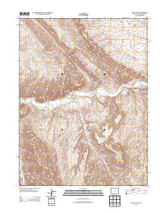 Banty Point 2013 topographic map thumbnail