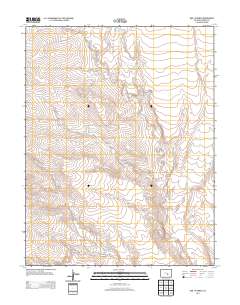 Bar J H Ranch 2013 topographic map thumbnail