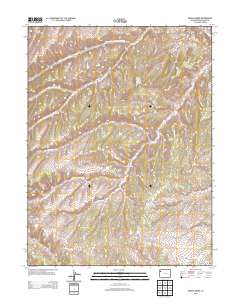 Barcus Creek 2013 topographic map thumbnail