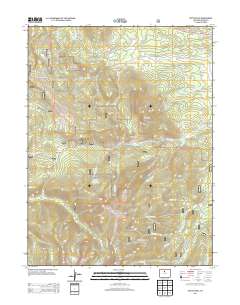 Bottle Pass 2013 topographic map thumbnail