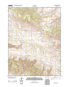 Beaver Basin 2013 topographic map thumbnail