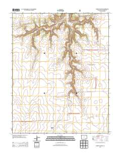 Cherry Canyon 2013 topographic map thumbnail