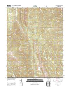 Cucharas Pass 2013 topographic map thumbnail
