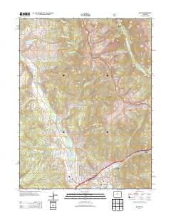 Dillon 2013 topographic map thumbnail