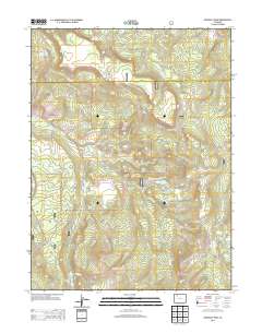 Dunckley Pass 2013 topographic map thumbnail