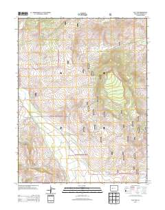 Flat Top 2013 topographic map thumbnail
