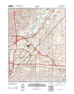 Commerce City 2013 topographic map thumbnail
