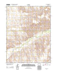 Idalia SW 2013 topographic map thumbnail