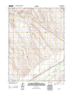 Iliff 2013 topographic map thumbnail