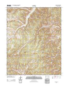 Delagua 2013 topographic map thumbnail