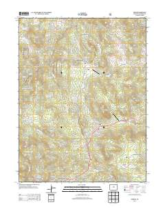 Conifer 2013 topographic map thumbnail