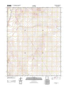 Chicos Well 2013 topographic map thumbnail