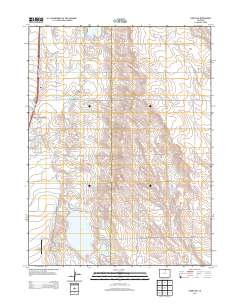 Cobb Lake 2013 topographic map thumbnail