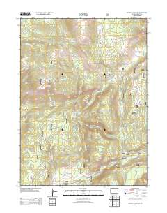 Farwell Mountain 2013 topographic map thumbnail
