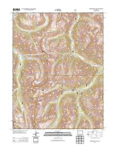 Independence Pass 2013 topographic map thumbnail