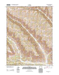 Desert Gulch 2013 topographic map thumbnail