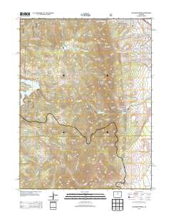 Eldorado Springs 2013 topographic map thumbnail