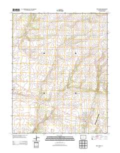 Dove Creek 2013 topographic map thumbnail