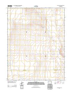 Chivington SE 2013 topographic map thumbnail