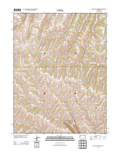 Figure Four Spring 2013 topographic map thumbnail