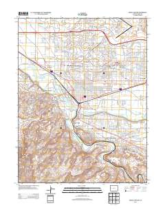 Grand Junction 2013 topographic map thumbnail