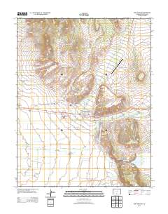 Fort Garland 2013 topographic map thumbnail