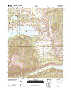 Granite 2013 topographic map thumbnail