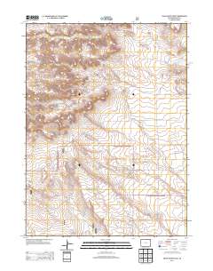 Chalk Bluffs East 2013 topographic map thumbnail