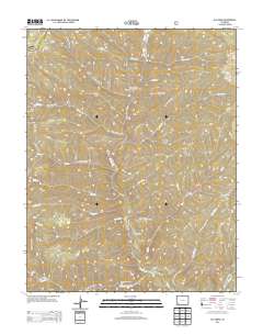 Elk Creek 2013 topographic map thumbnail