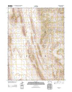 Elkhorn 2013 topographic map thumbnail