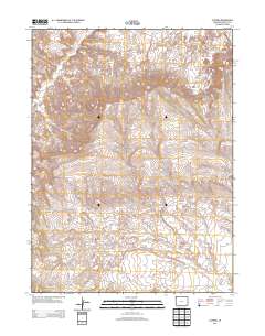 G Spring 2013 topographic map thumbnail