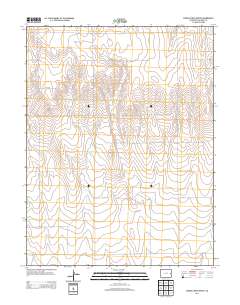 Eureka Creek North 2013 topographic map thumbnail