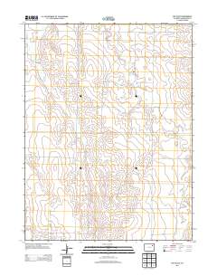 Dry Gulch 2013 topographic map thumbnail