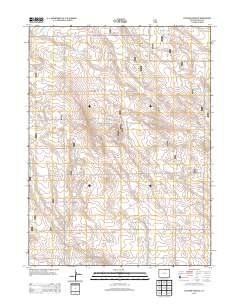 Eastman Creek SE 2013 topographic map thumbnail