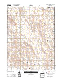 Eastman Creek South 2013 topographic map thumbnail