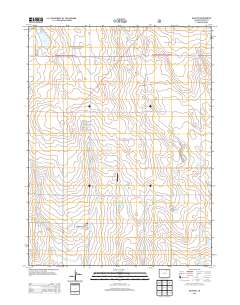 Galeton 2013 topographic map thumbnail
