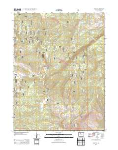 Gore Pass 2013 topographic map thumbnail