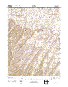 Easton Gulch 2013 topographic map thumbnail
