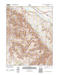 Colorado National Monument 2013 topographic map thumbnail