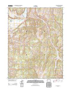 Gillam Draw 2013 topographic map thumbnail