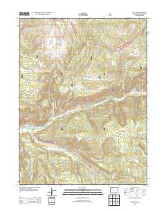 Lost Park 2013 topographic map thumbnail