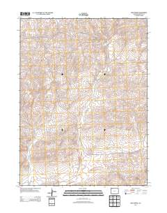 Iron Springs 2013 topographic map thumbnail