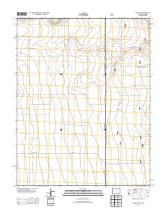 Midway NE 2013 topographic map thumbnail